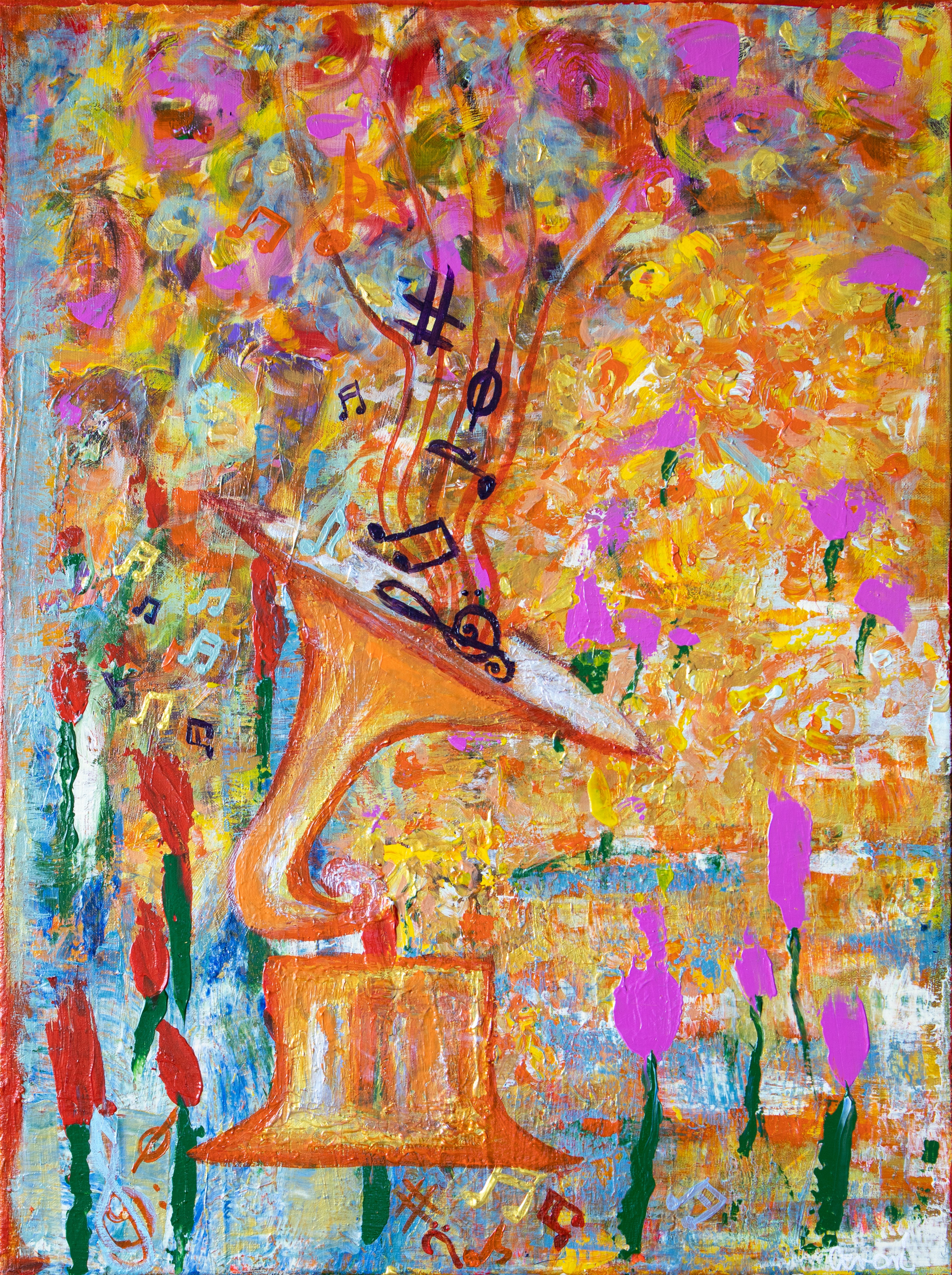 Life Is A Music - Art Print