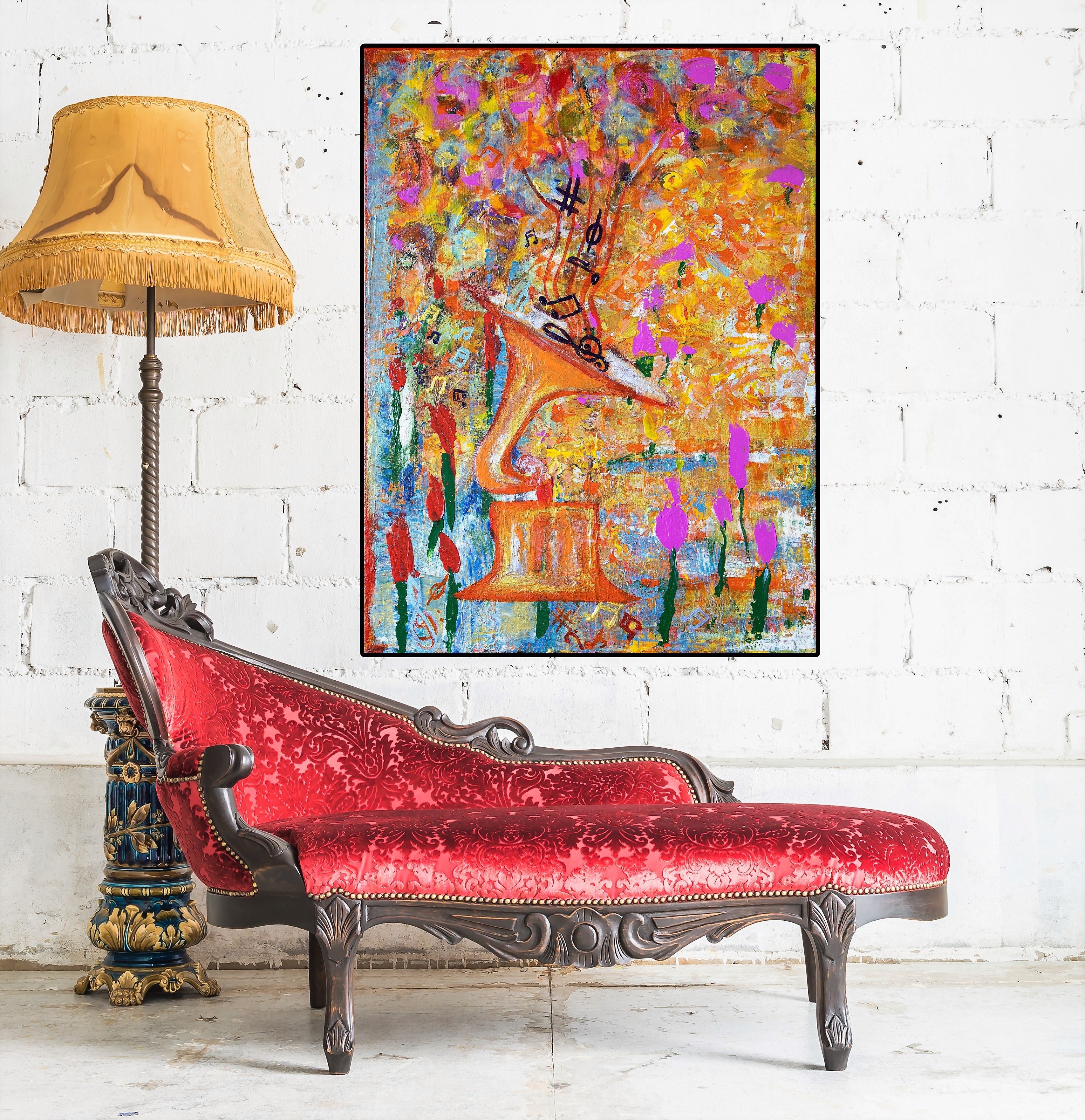 Life Is A Music - Art Print