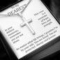 "Always by Your Side" Cross Necklace