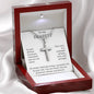 "Always by Your Side" Cross Necklace