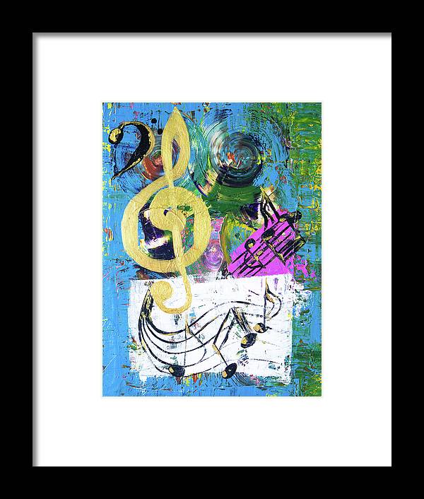 Let The Music Play - Framed Print