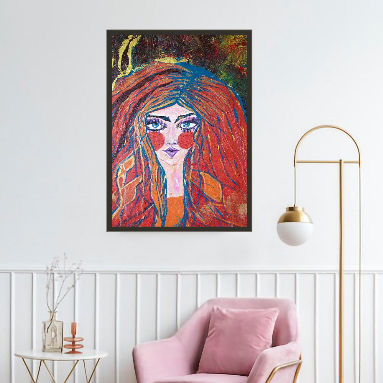 Eblouie par la nuit - Acrylic Print