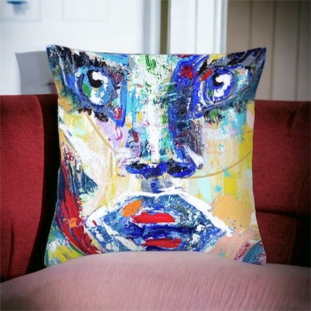 Man Wolf - Throw Pillow