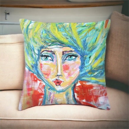 In My Eyes - Throw Pillow