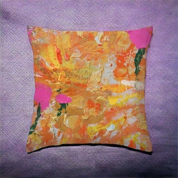 Flowers of Dreams - Throw Pillow