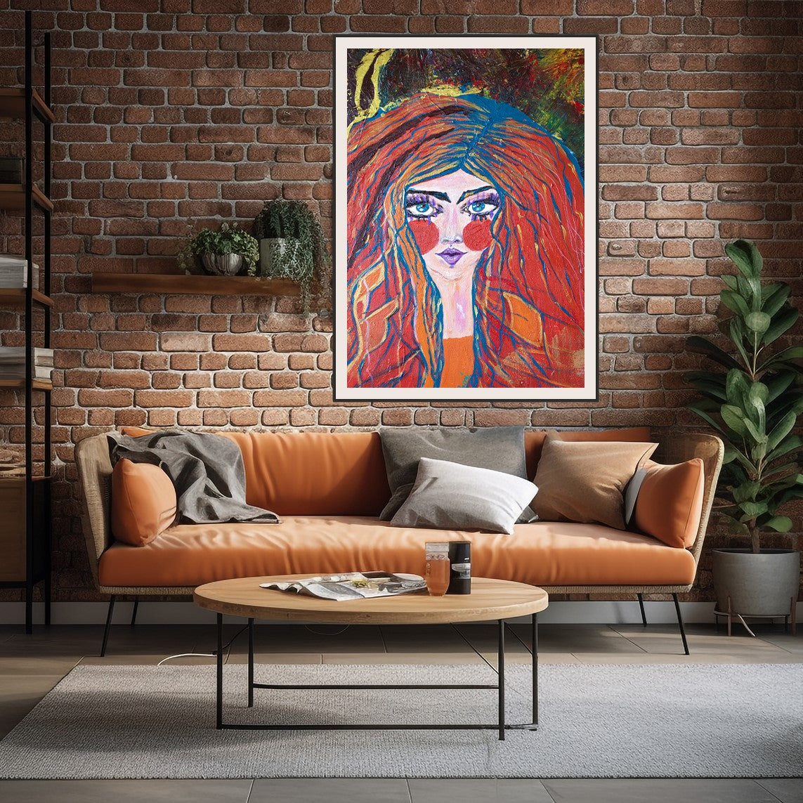 Eblouie par la nuit - Canvas Print