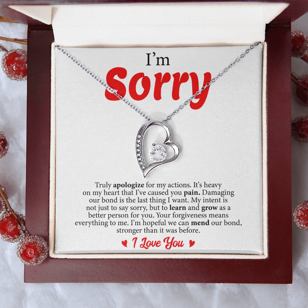 Eternal Apology of Forever Love Necklace