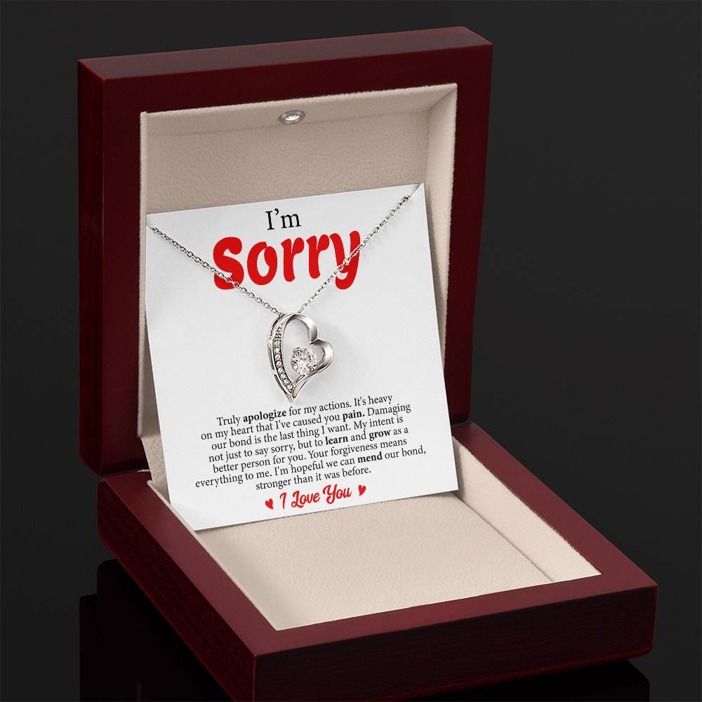 Eternal Apology of Forever Love Necklace