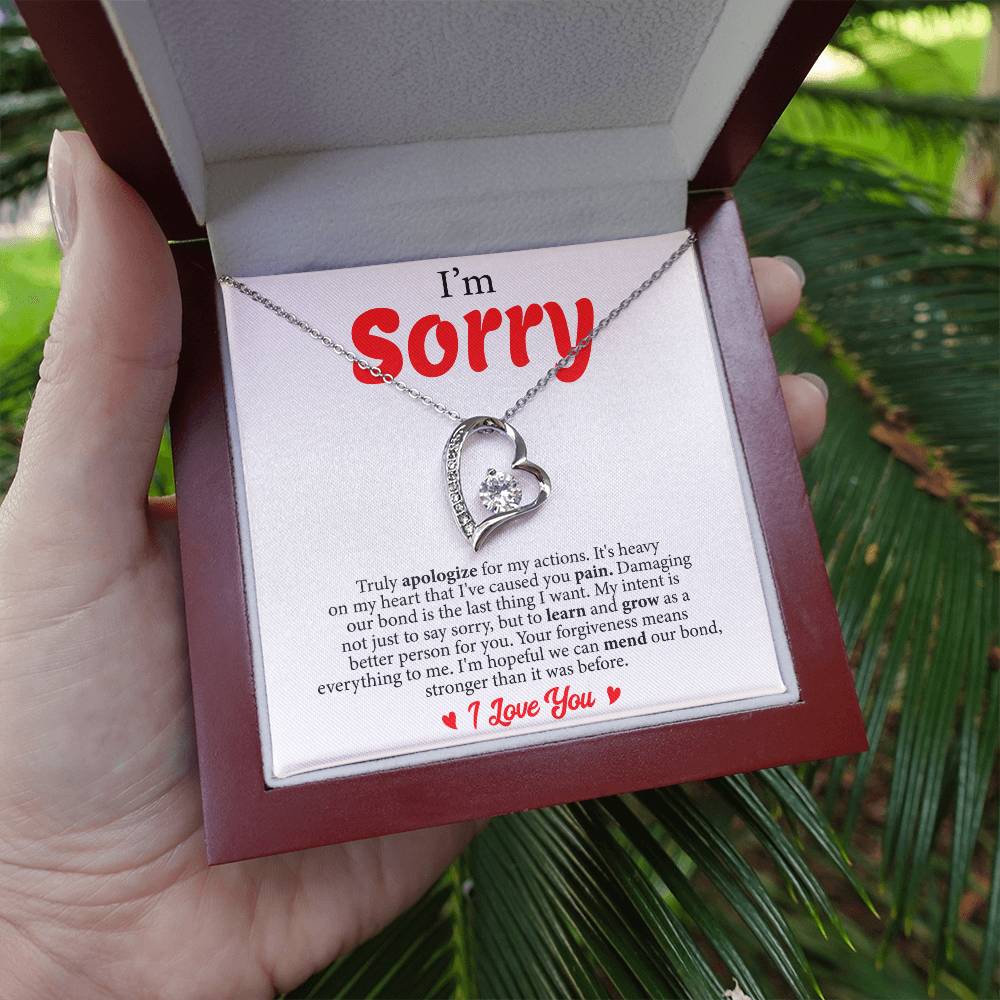 Eternal Apology of Forever Love Necklace