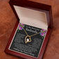 To My Beautiful Soul Mate, Forever Love Necklace