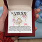 I'm Sorry. I Love You -From the depths Of My Heart Necklace