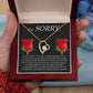 Forever Love Necklace, I'm Sorry, Roses