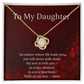 Beautiful Gift for Daughter From Mom – “You Will Never Walk Alone” Necklace