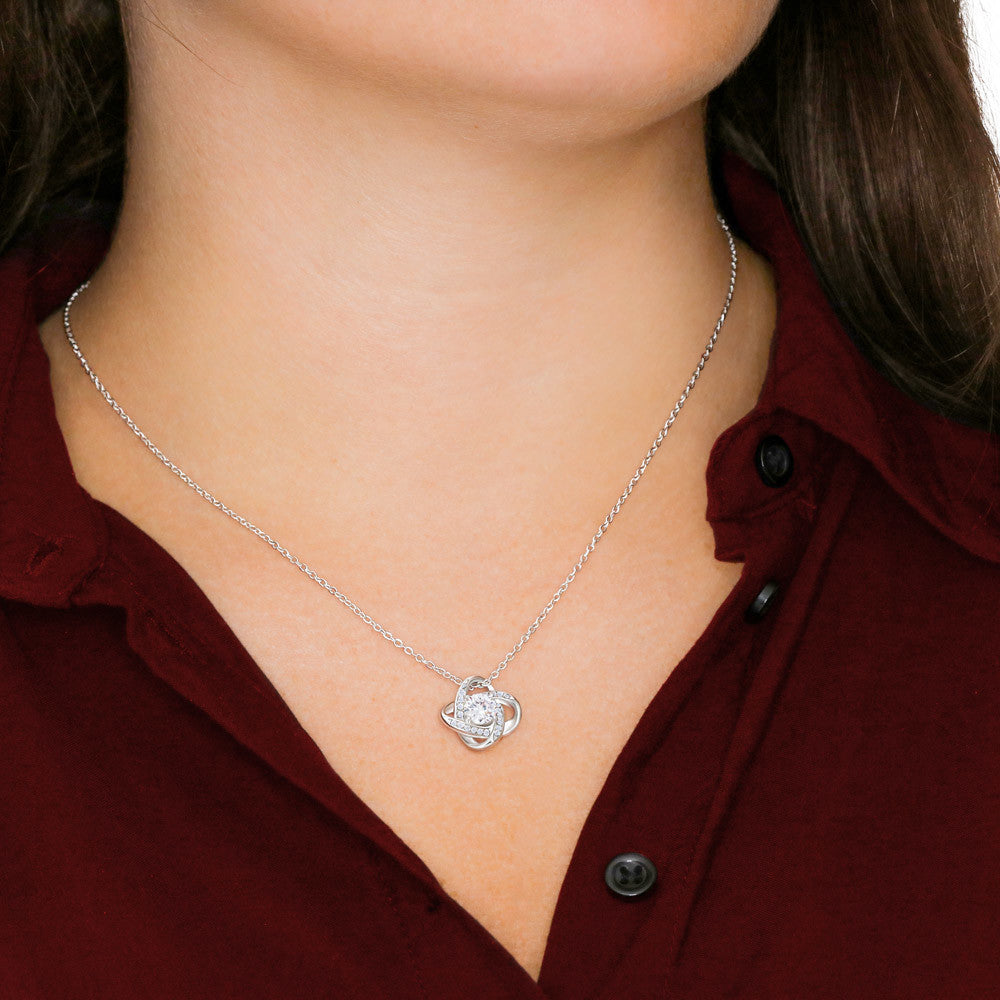 Beautiful Gift for Daughter From Mom – “You Will Never Walk Alone” Necklace