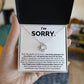 I Sincerely Apologize, Love Knot Necklace