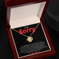 Love Knot Necklace: Truly Apologize, I Love You