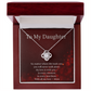 Beautiful Gift for Daughter From Mom – “You Will Never Walk Alone” Necklace