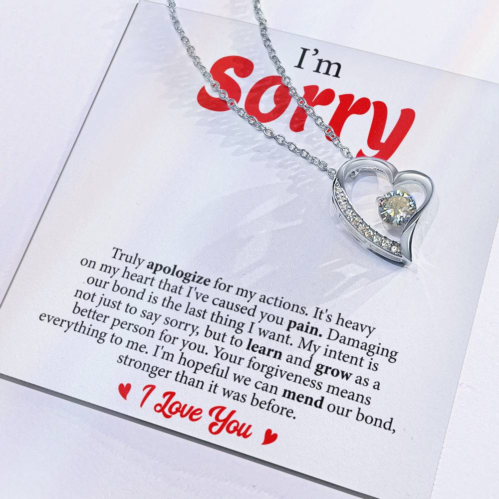 Eternal Apology of Forever Love Necklace