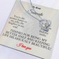 To My Soulmate - Interlocking Hearts Necklace