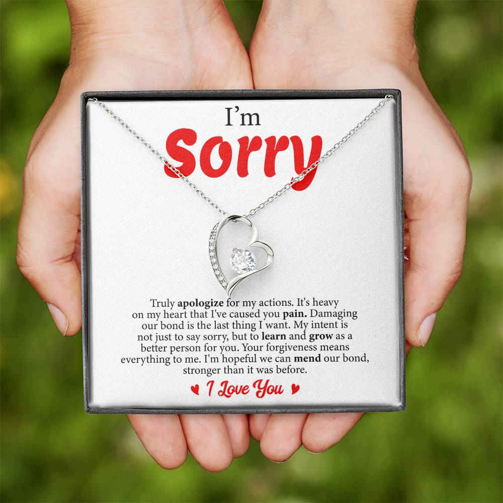 Eternal Apology of Forever Love Necklace