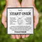 Let's Start Over Together, Forever Love Necklace