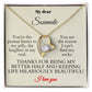 To My Soulmate - Interlocking Hearts Necklace