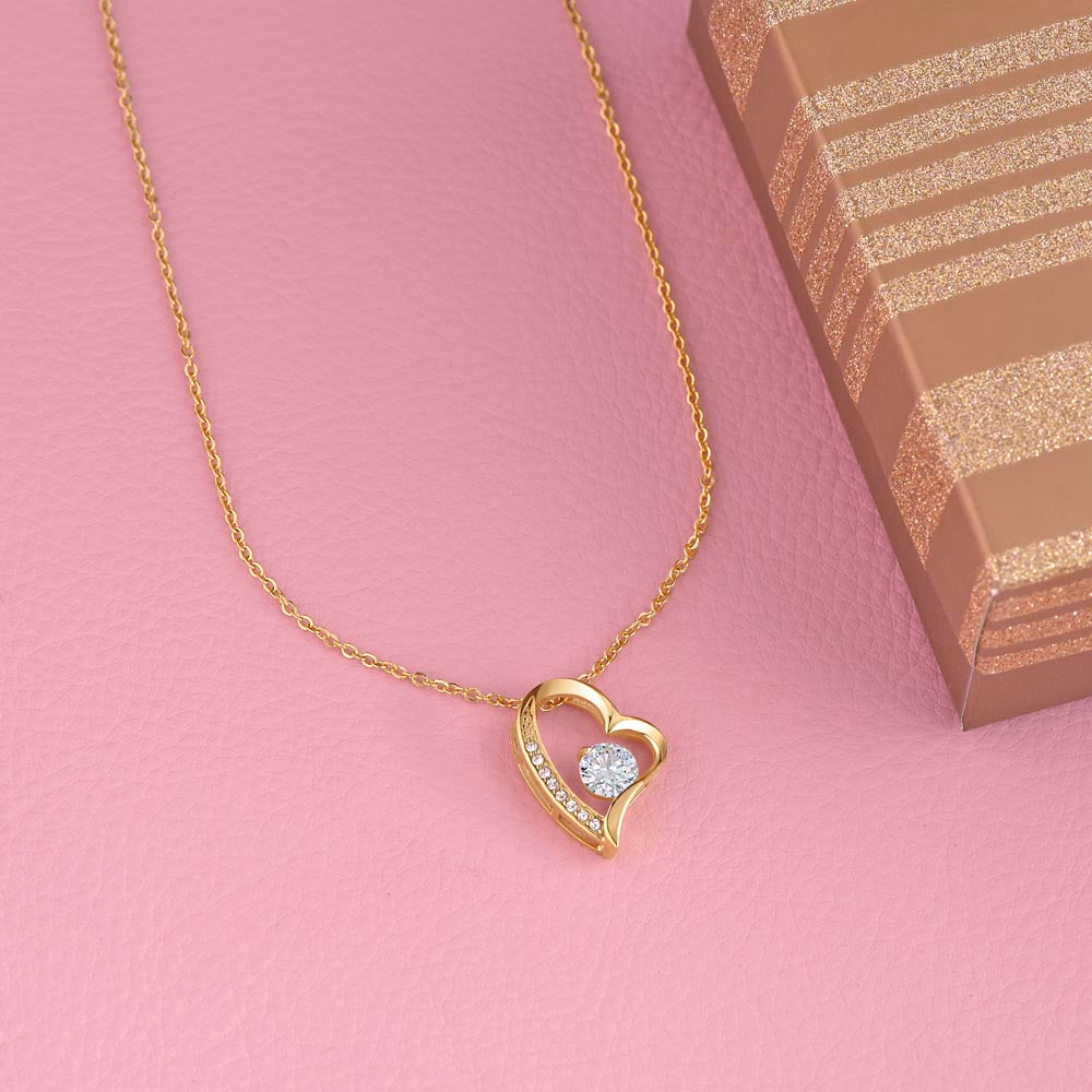 To My Beautiful Soul Mate, Forever Love Necklace