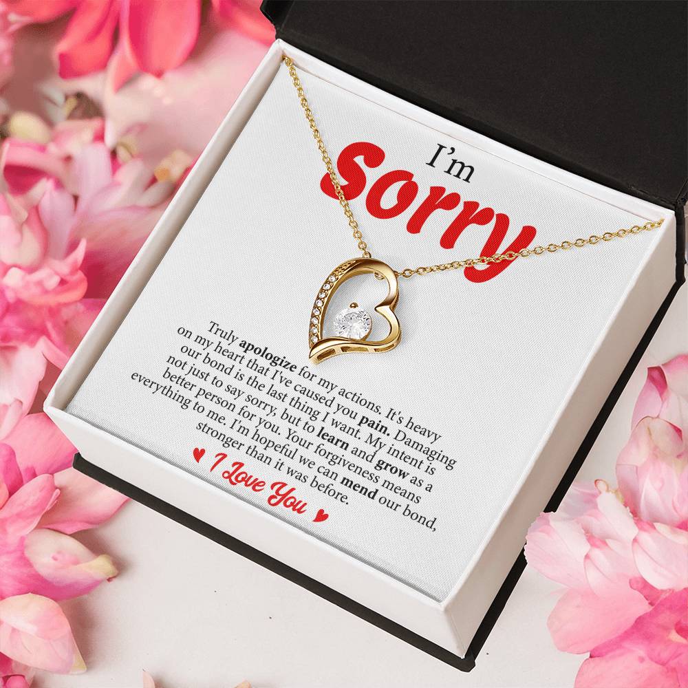 Eternal Apology of Forever Love Necklace