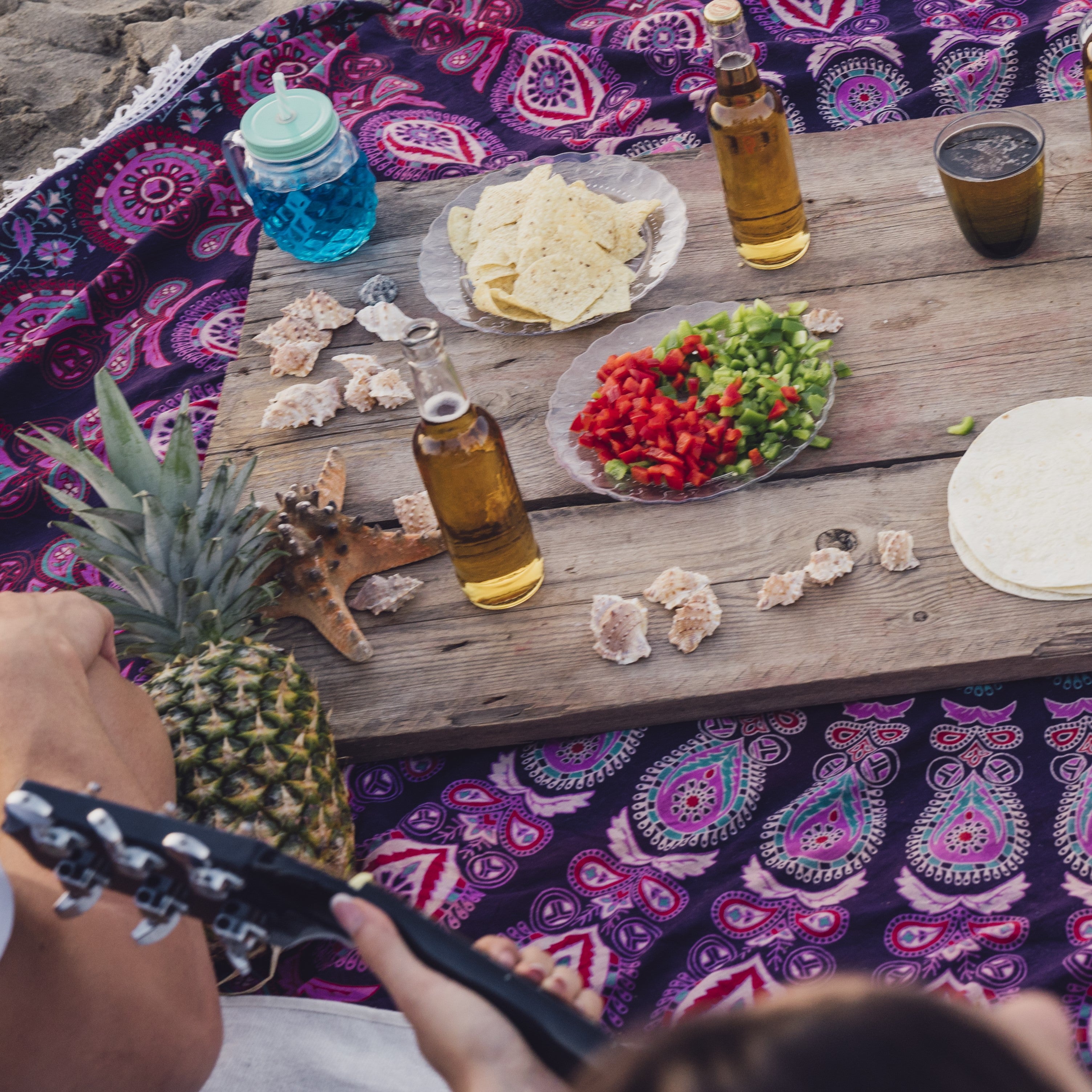 Oceanic Group Picnic Feast 🍽️🌟