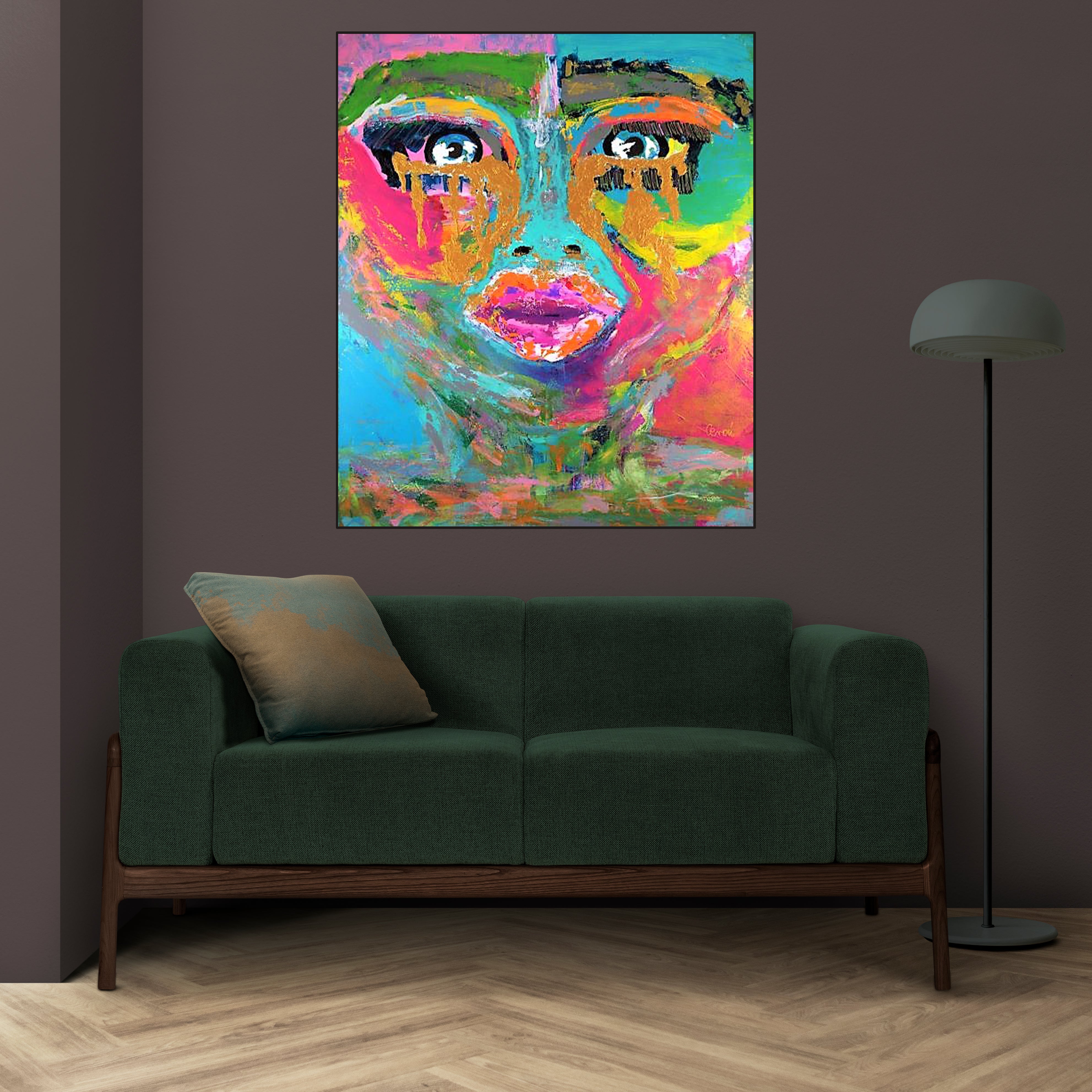 Golden Tears Of Joy - Canvas