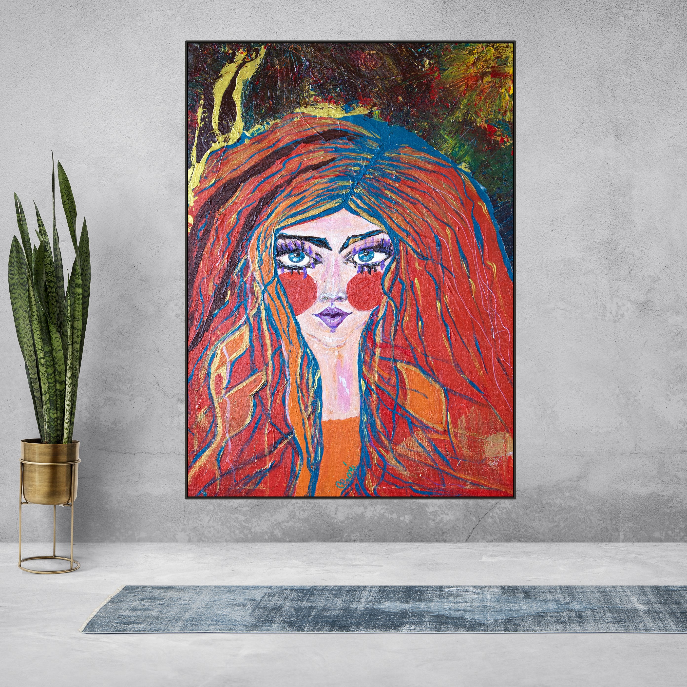 Eblouie par la nuit - Acrylic Print