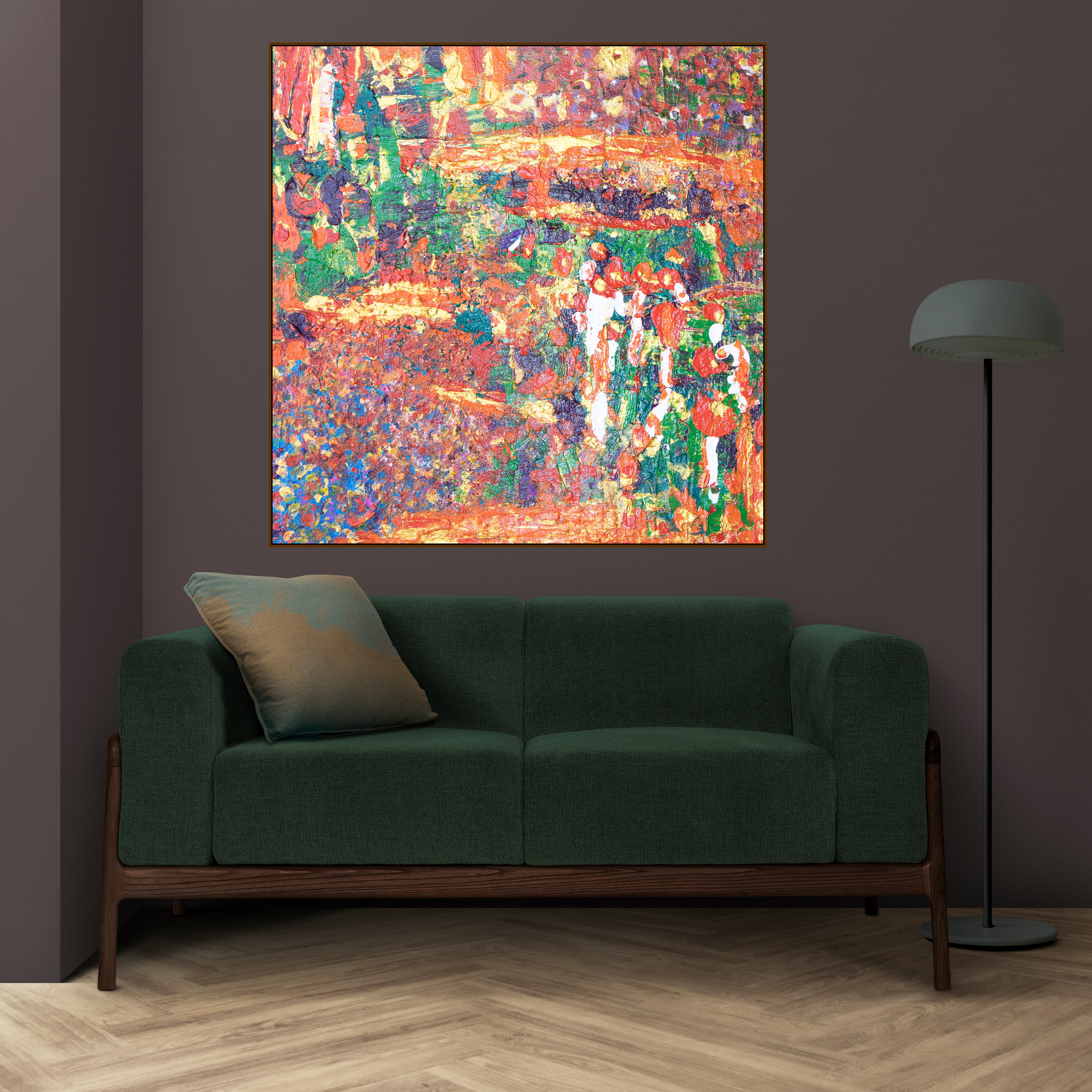 Red Hills - Canvas Print