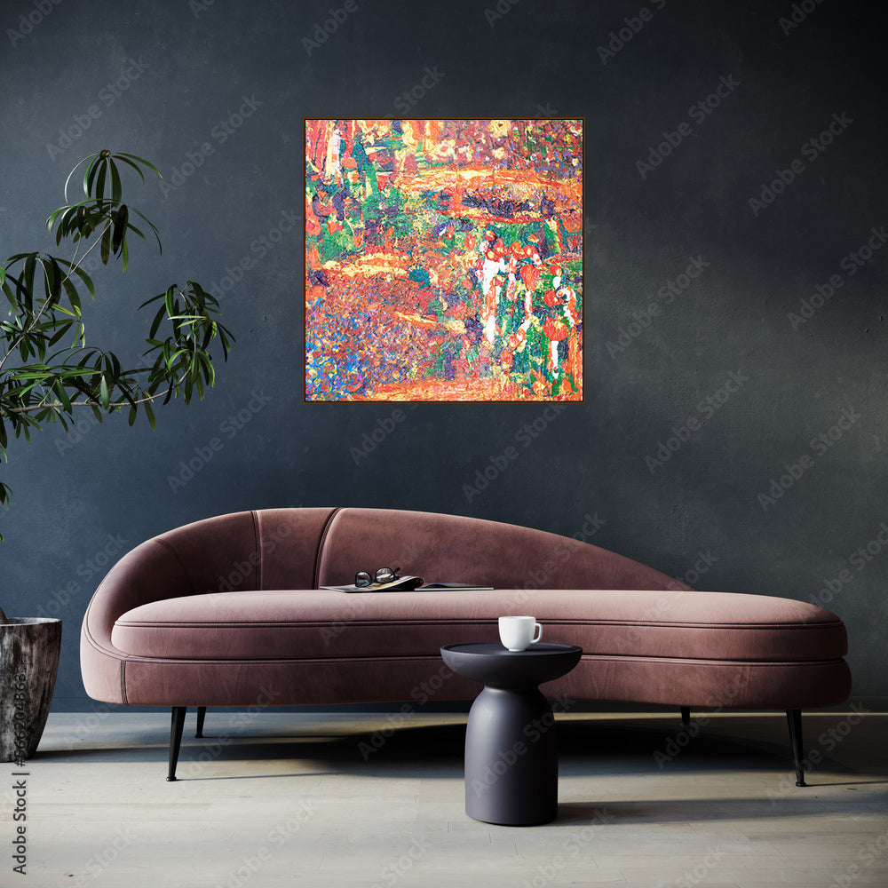 Red Hills - Canvas Print