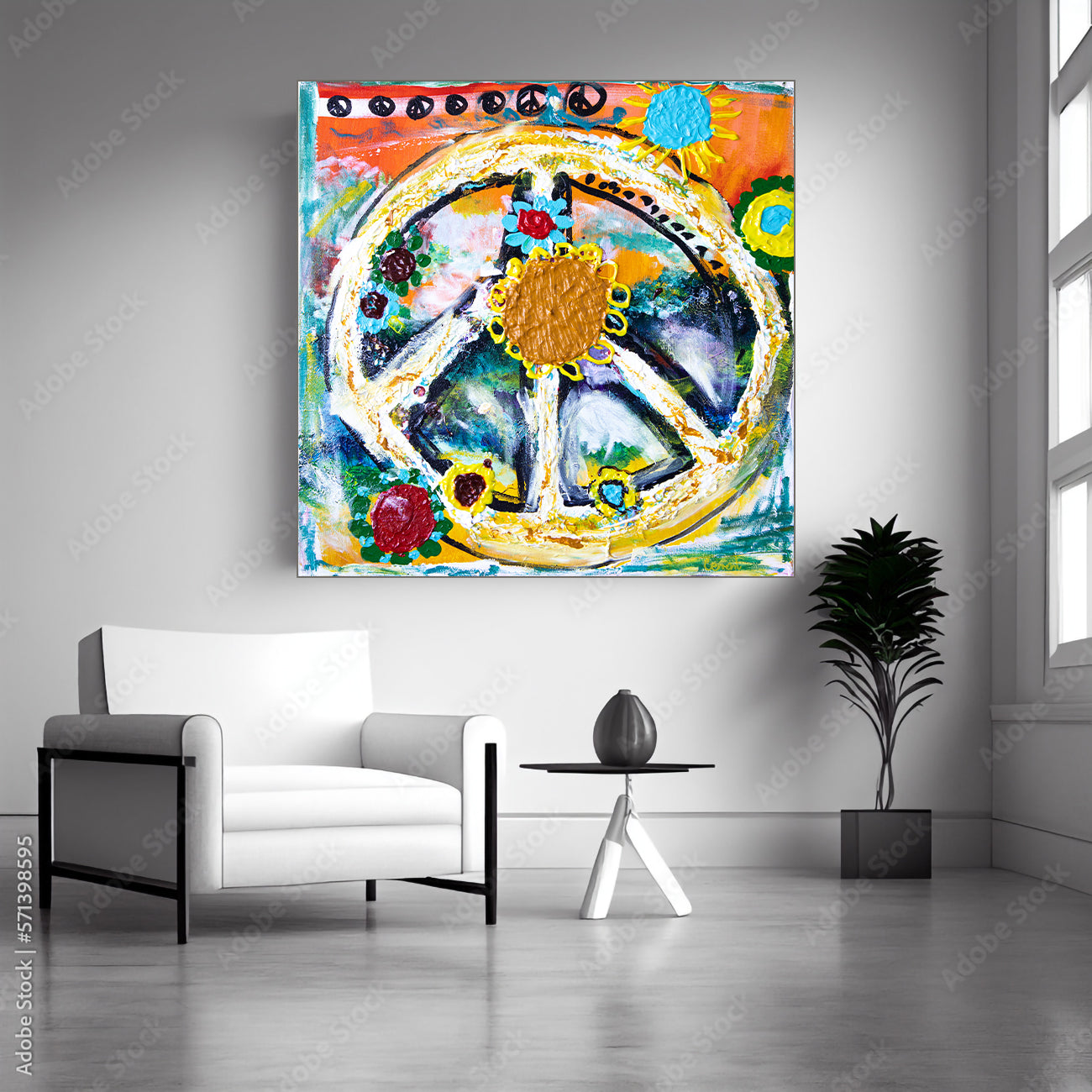 Peace And Freedom - Canvas Print