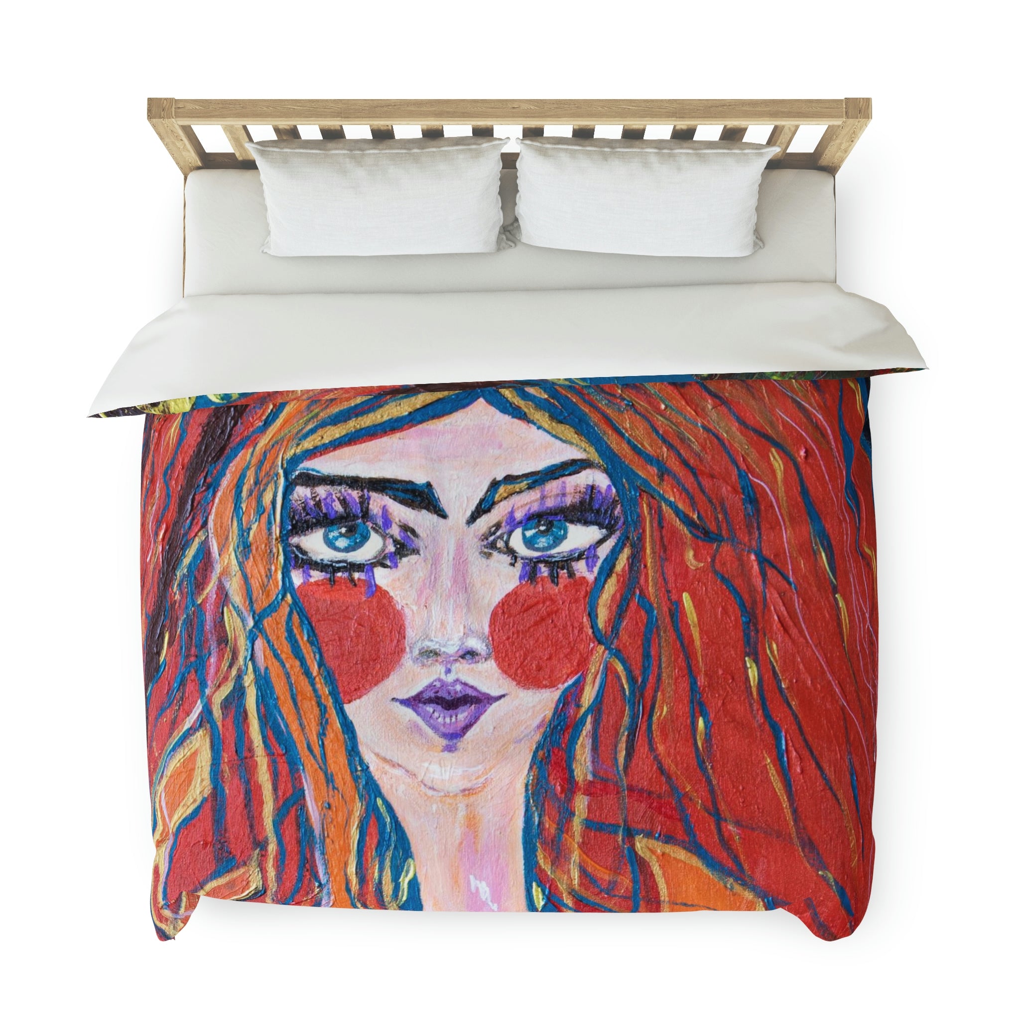 Duvet Cover,  Abstract Woman Face