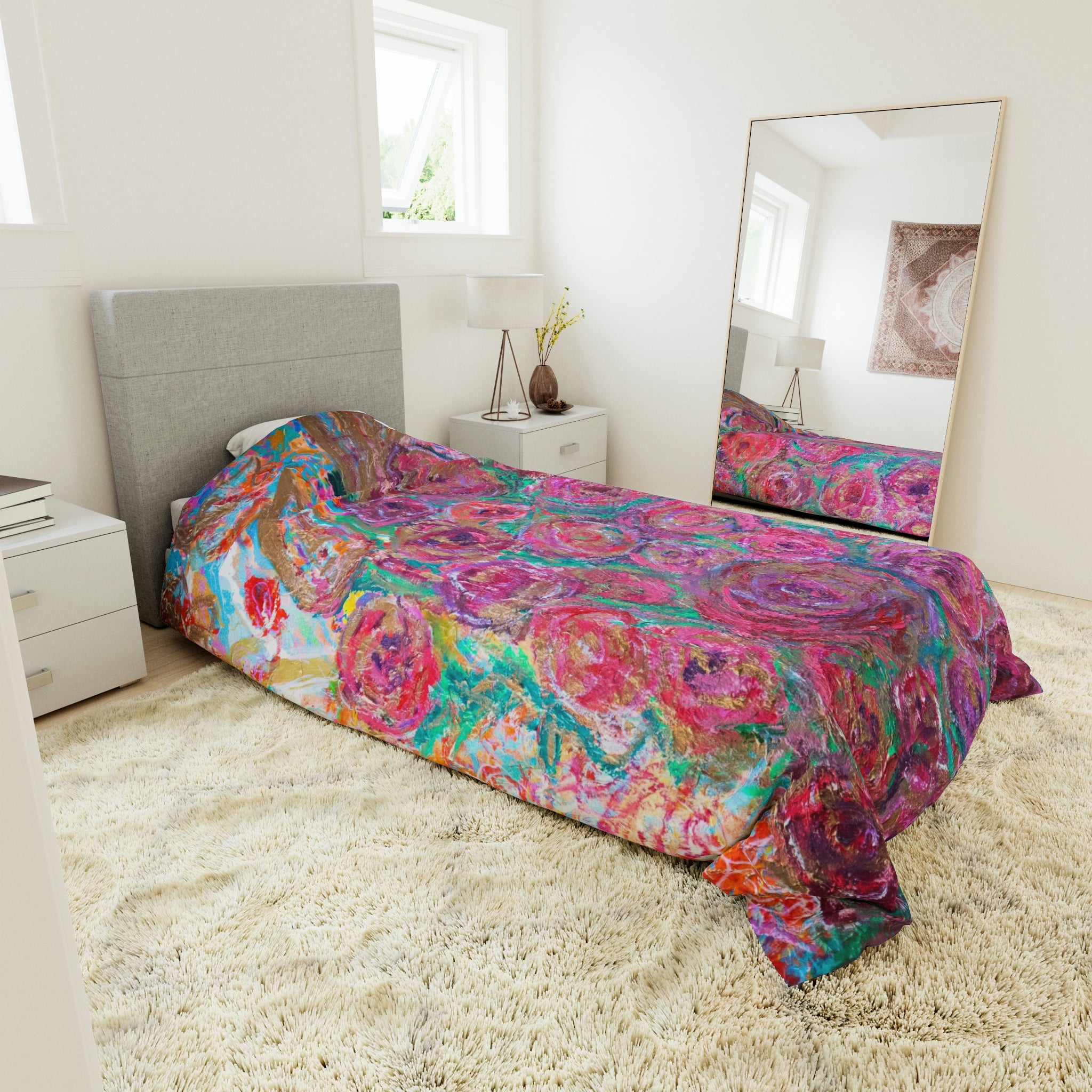 Duvet Cover, Roses