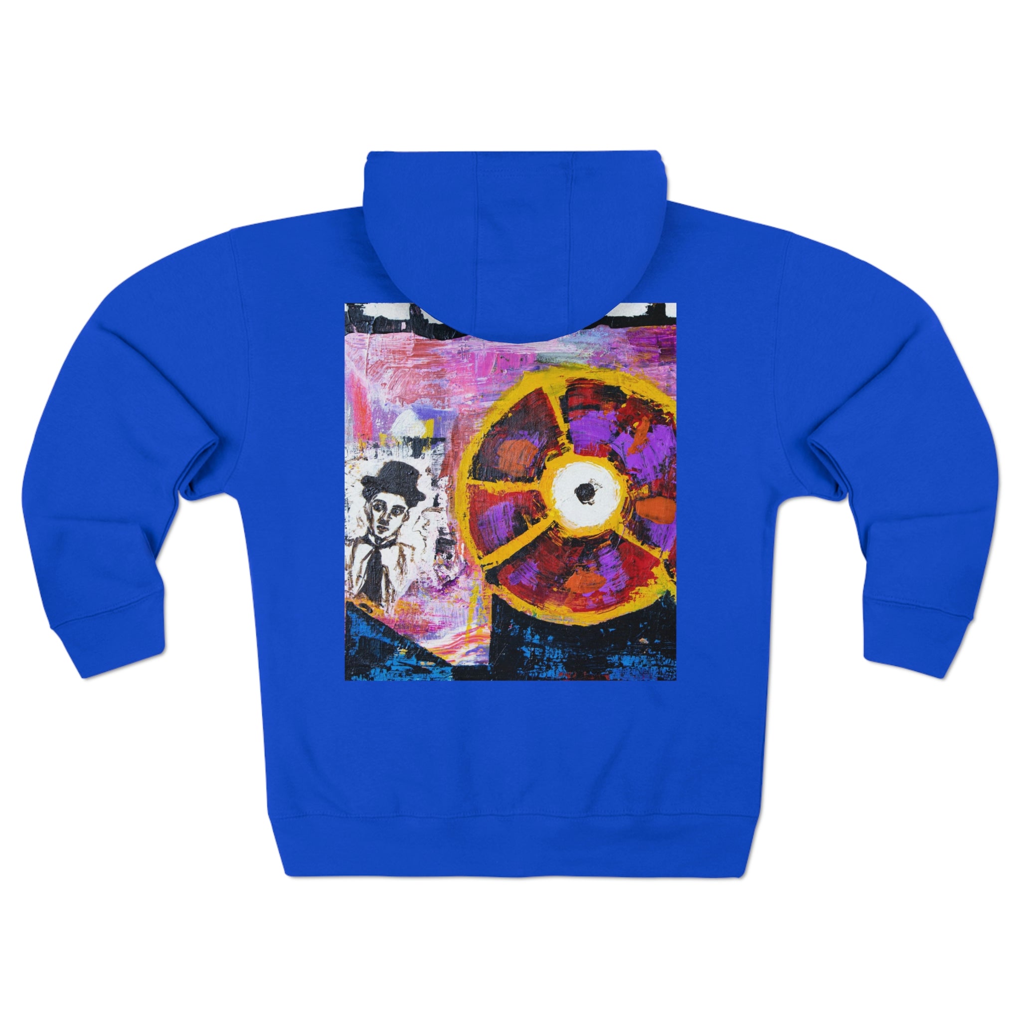 Unisex Premium Full Zip Hoodie, Stylish Artisan-Crafted Zip-Up Hoodie for Art Lovers