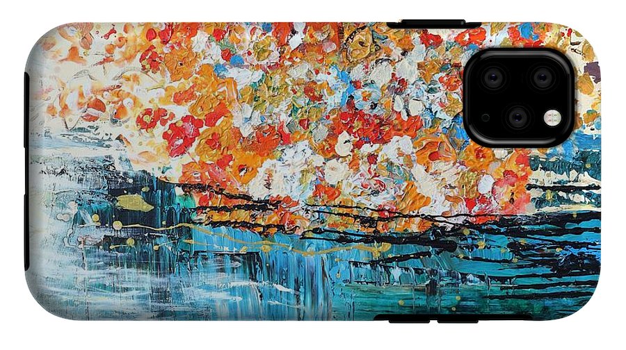 Flowers on The Water - Phone Case