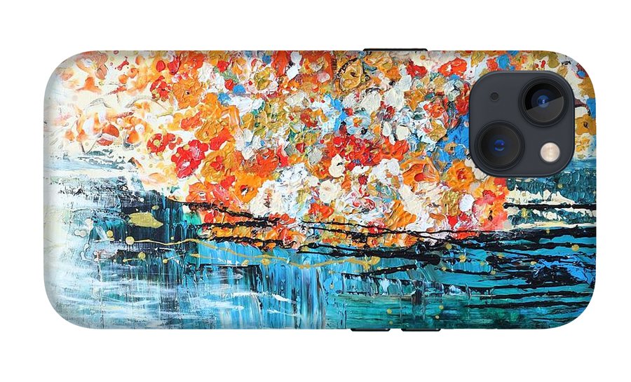 Flowers on The Water - Phone Case