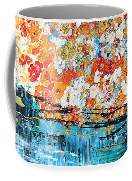 Flowers on The Water - Mug