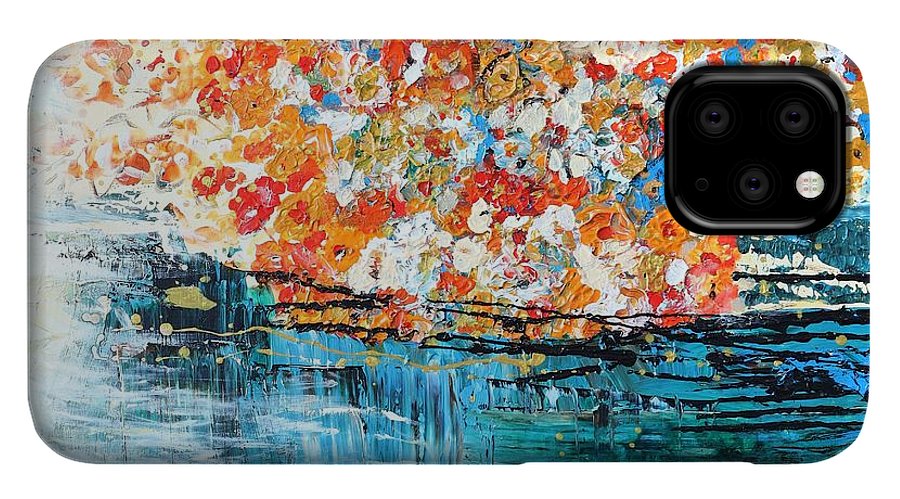 Flowers on The Water - Phone Case