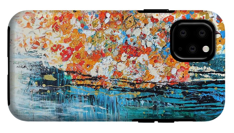 Flowers on The Water - Phone Case