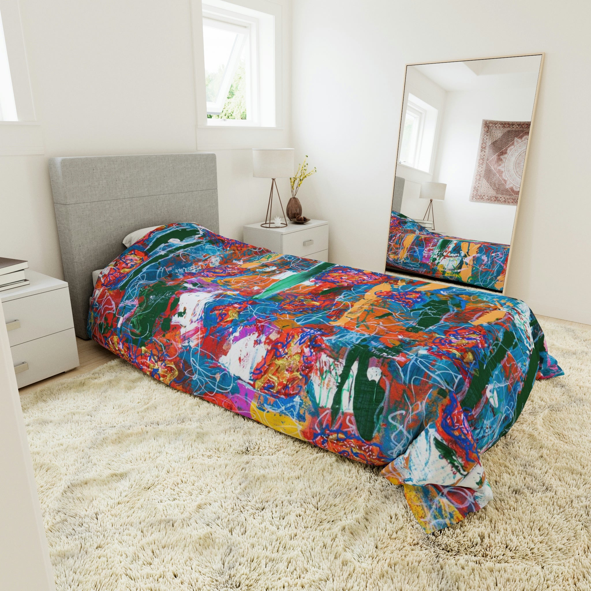 Duvet Cover,  Magic Flowers