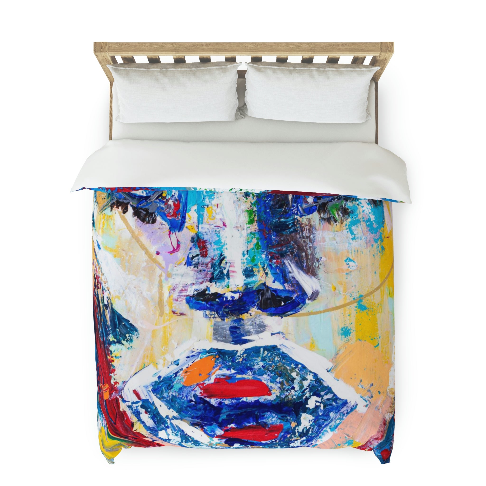 Duvet Cover,  Abstract Man Face