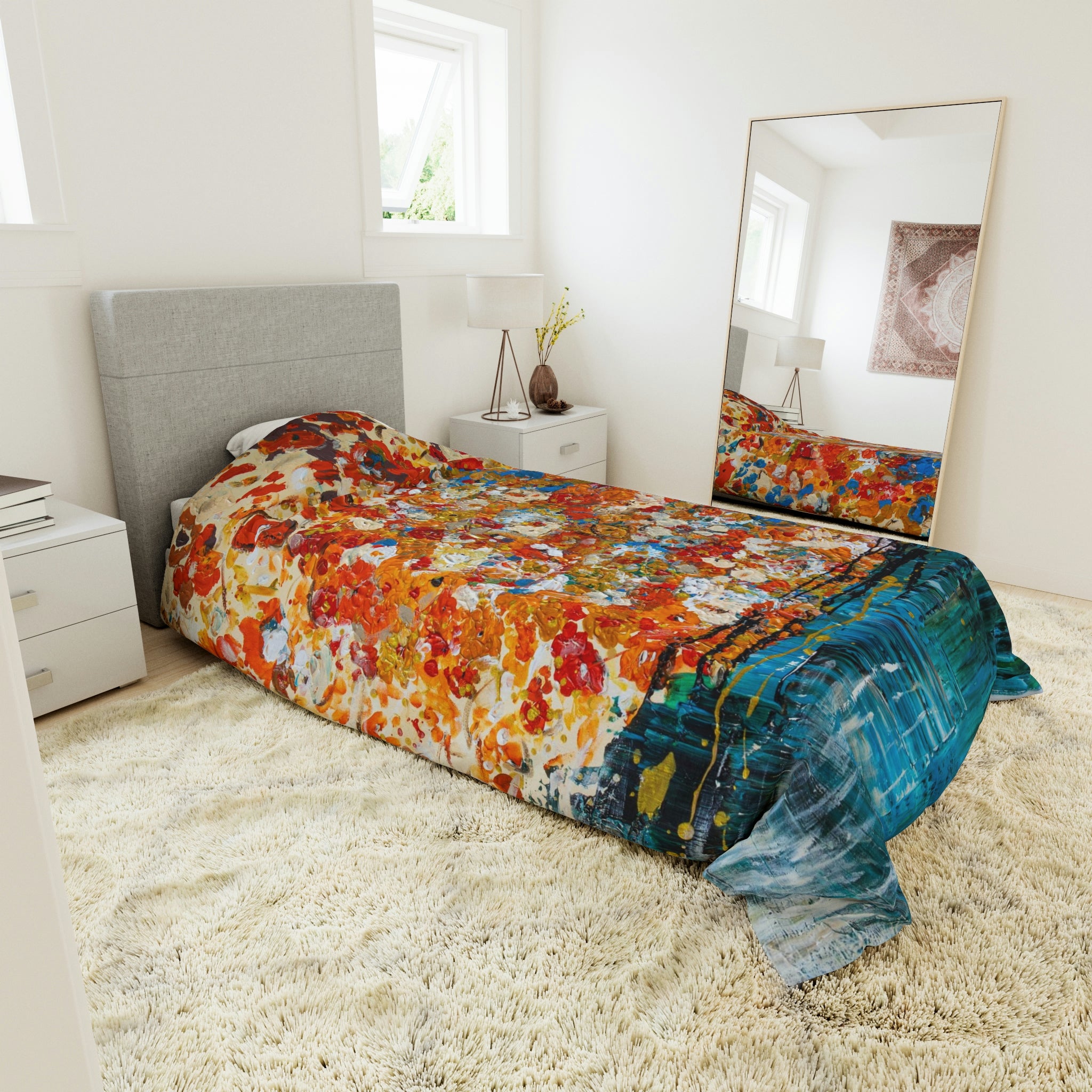 Duvet Cover, Field Flowers