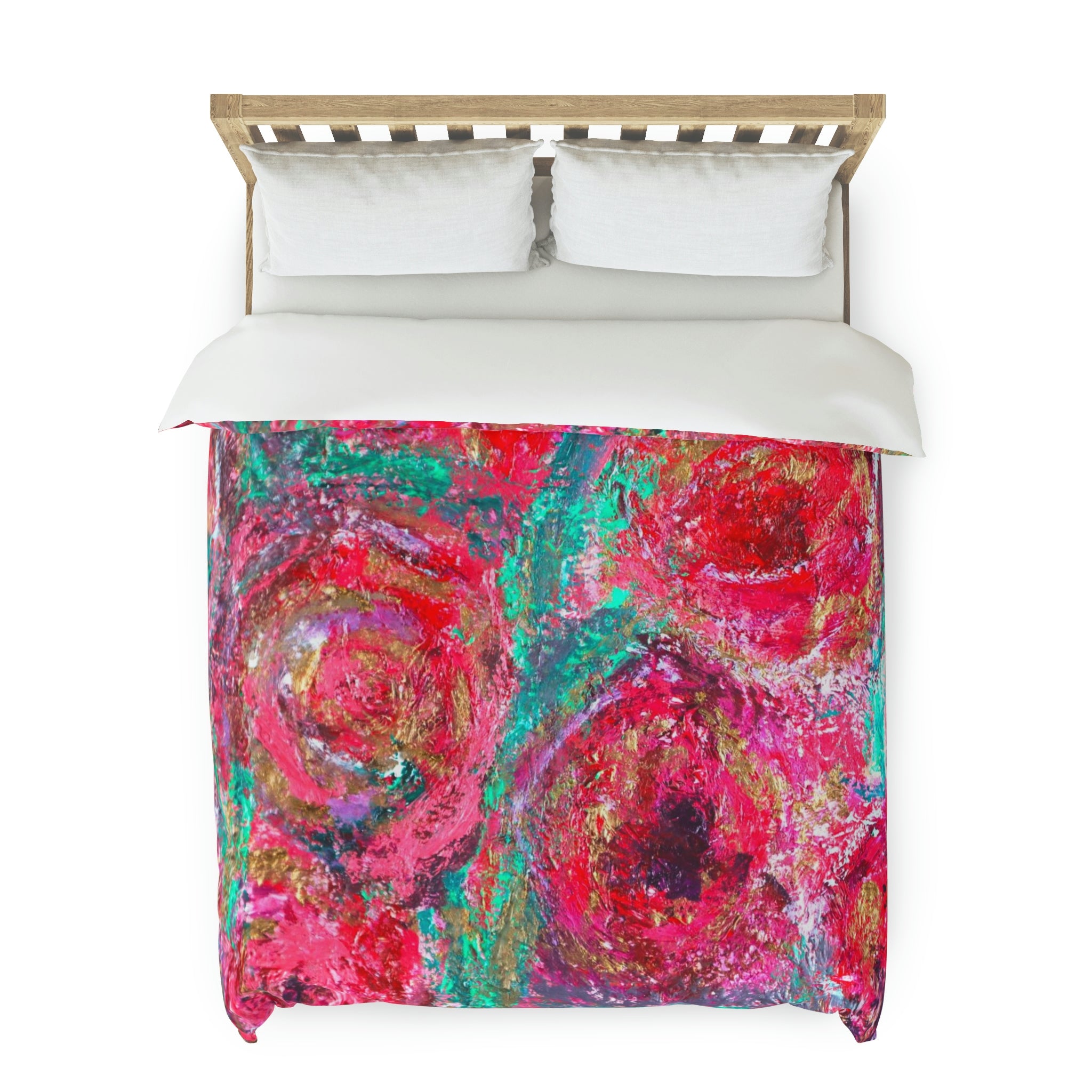 Duvet Cover, Abstract Roses