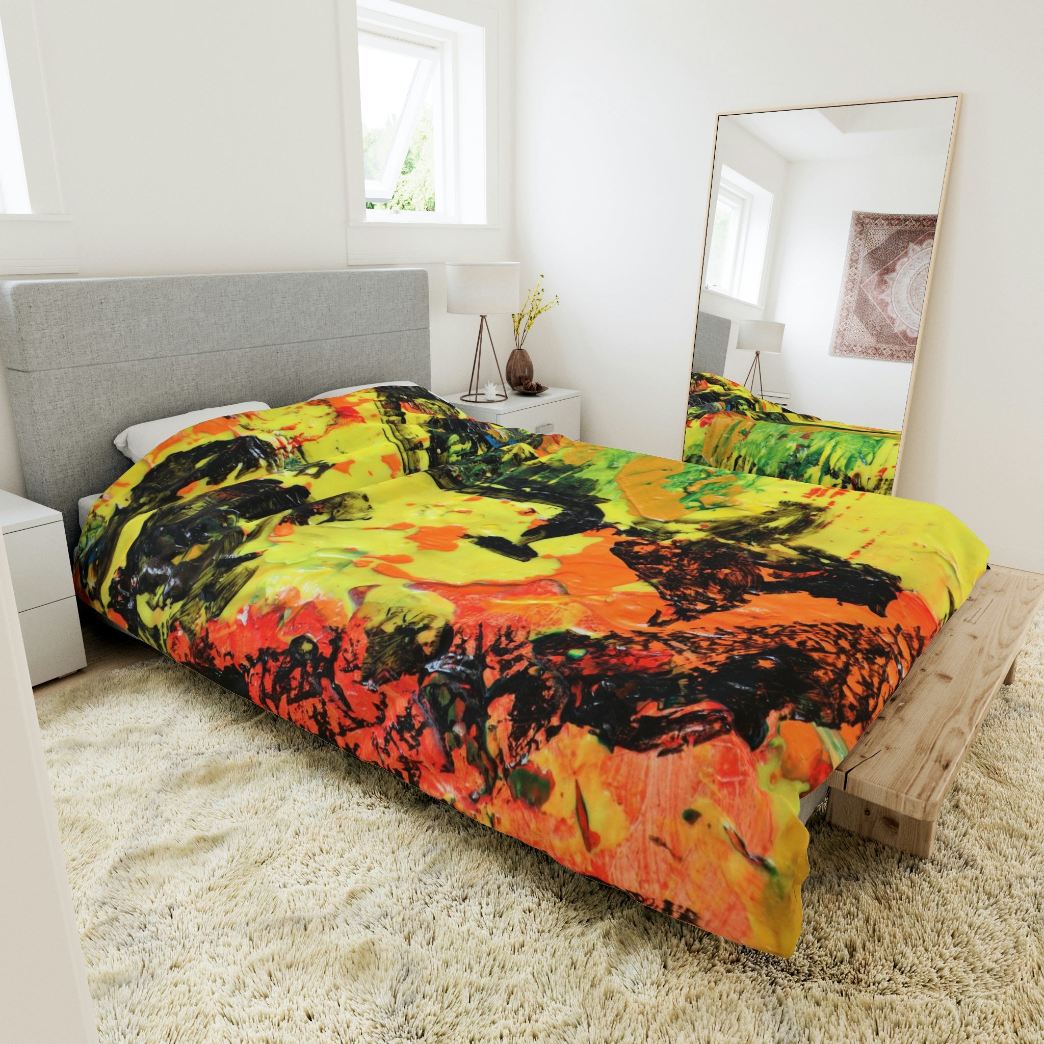 Duvet Cover,  Abstract Woman´s Face