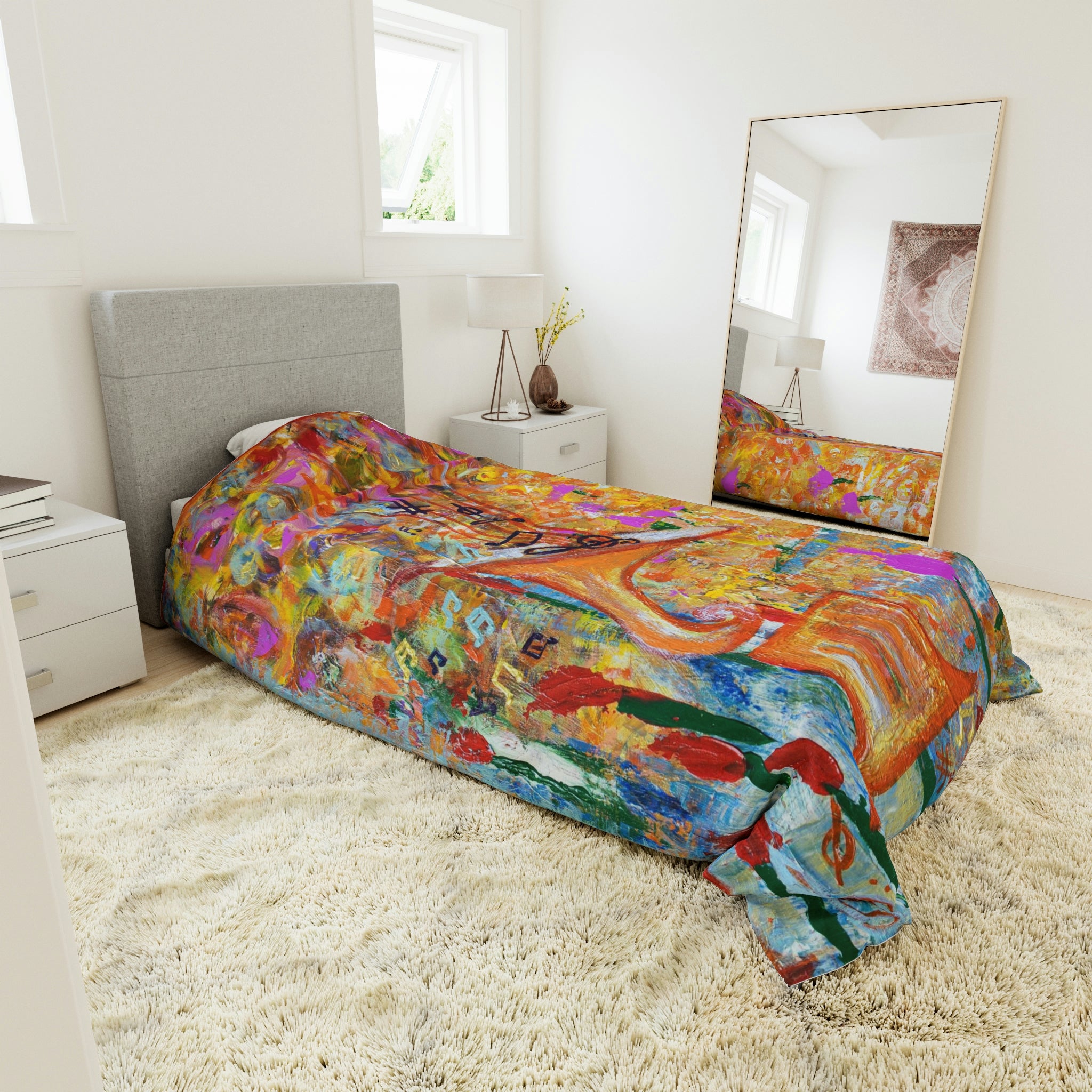 Duvet Cover, Meadow With Flowers