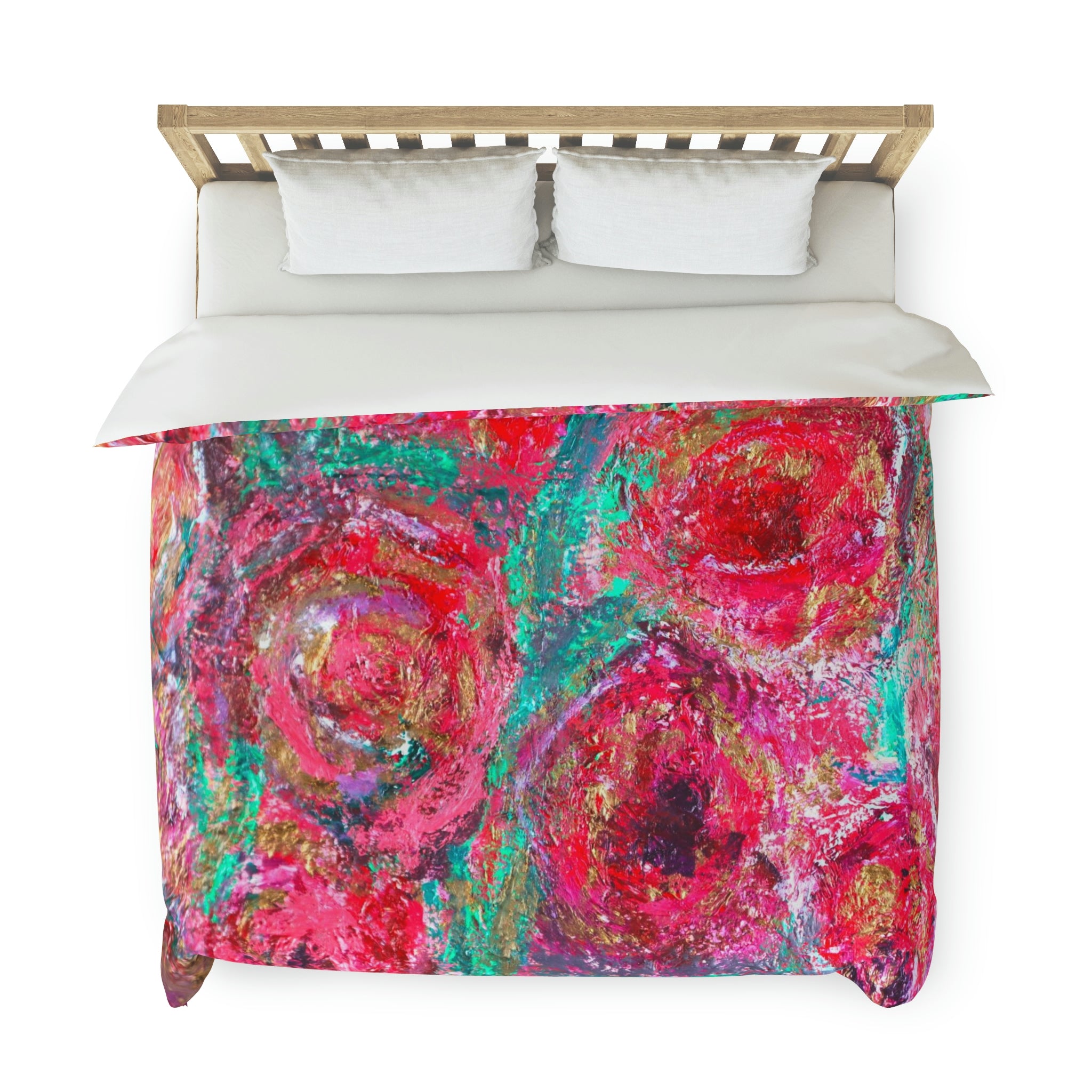 Duvet Cover, Abstract Roses