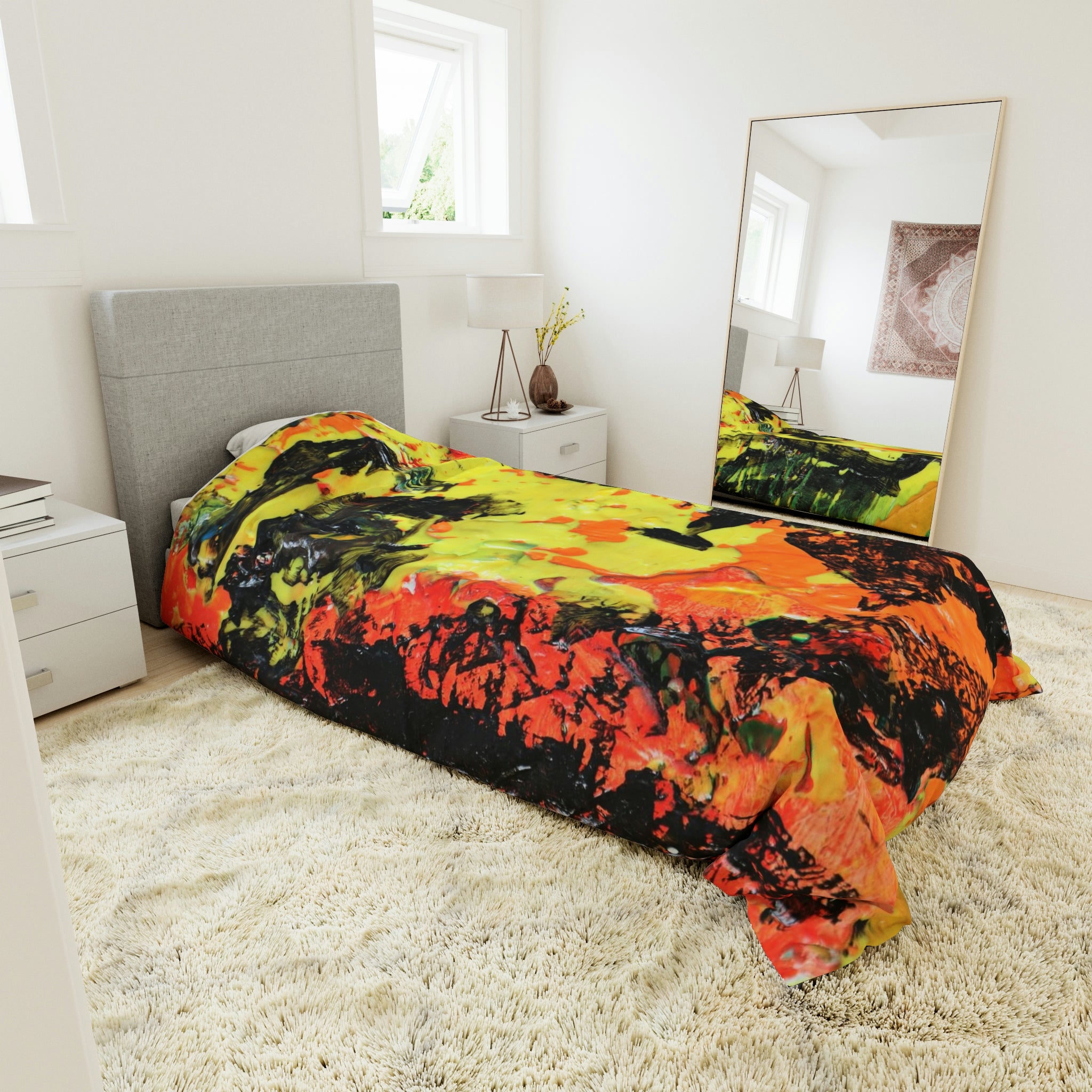 Duvet Cover,  Abstract Woman´s Face